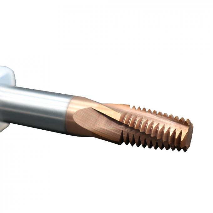 切口に通すCNCのためのWxsoon BSPTの炭化タングステンの糸Endmills